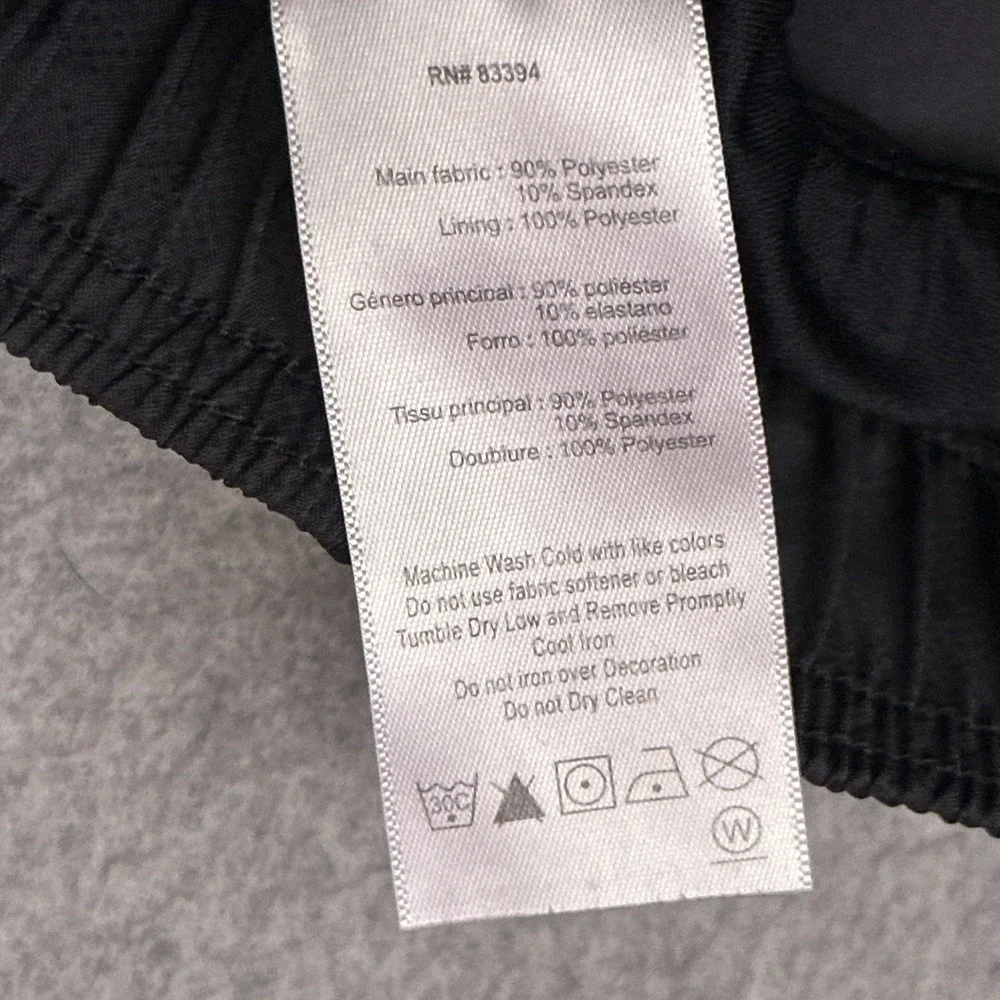 ASICS Piped Run Running Shorts Womens Large Gray Camo‎ Lightweight 2.5